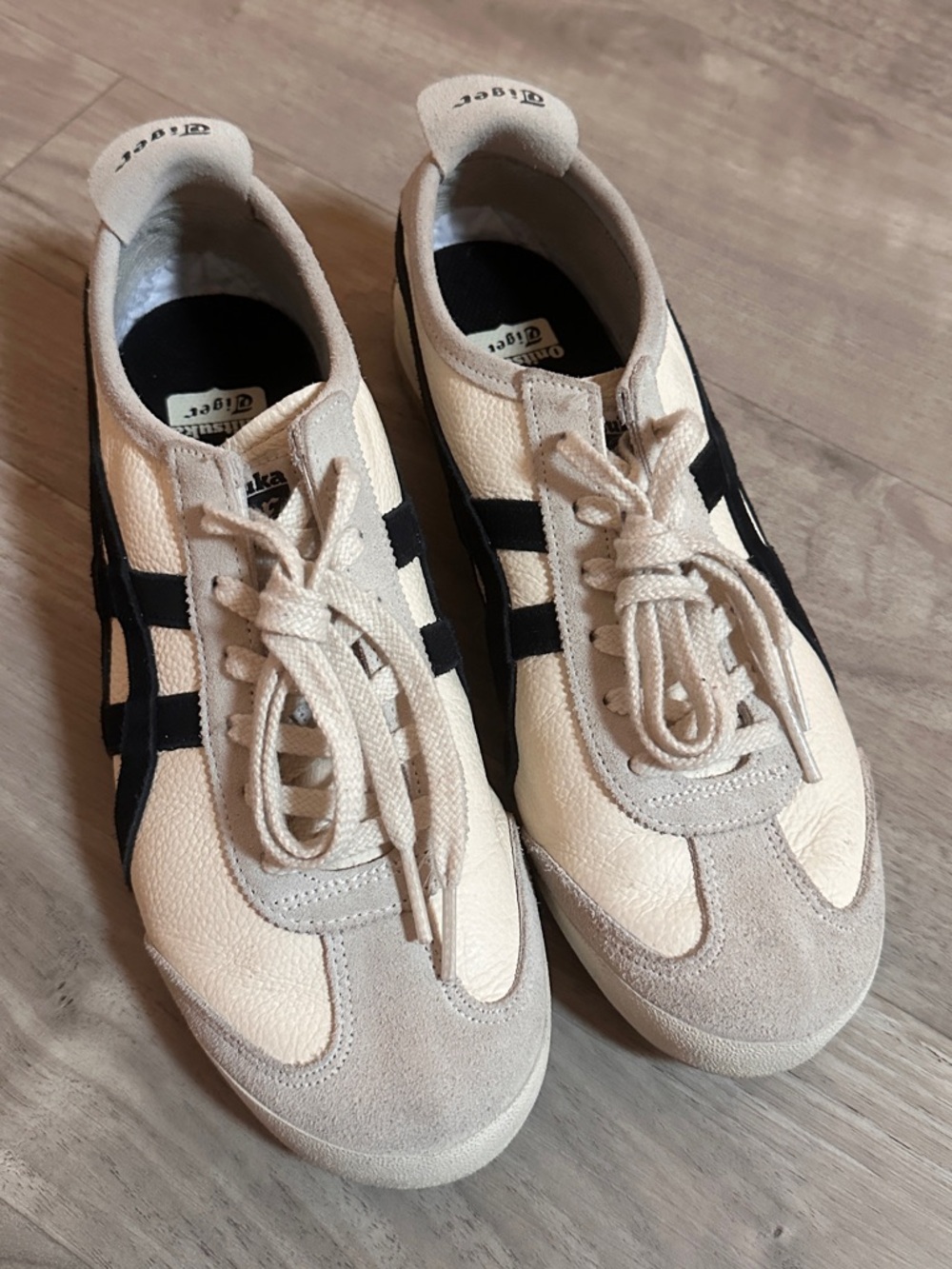 NWOT Onitsuka Tiger Mexico 66 Vintage ‘Birch Black’ 1183B391-200